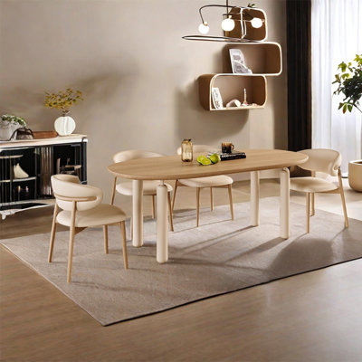 Oval dining table sets