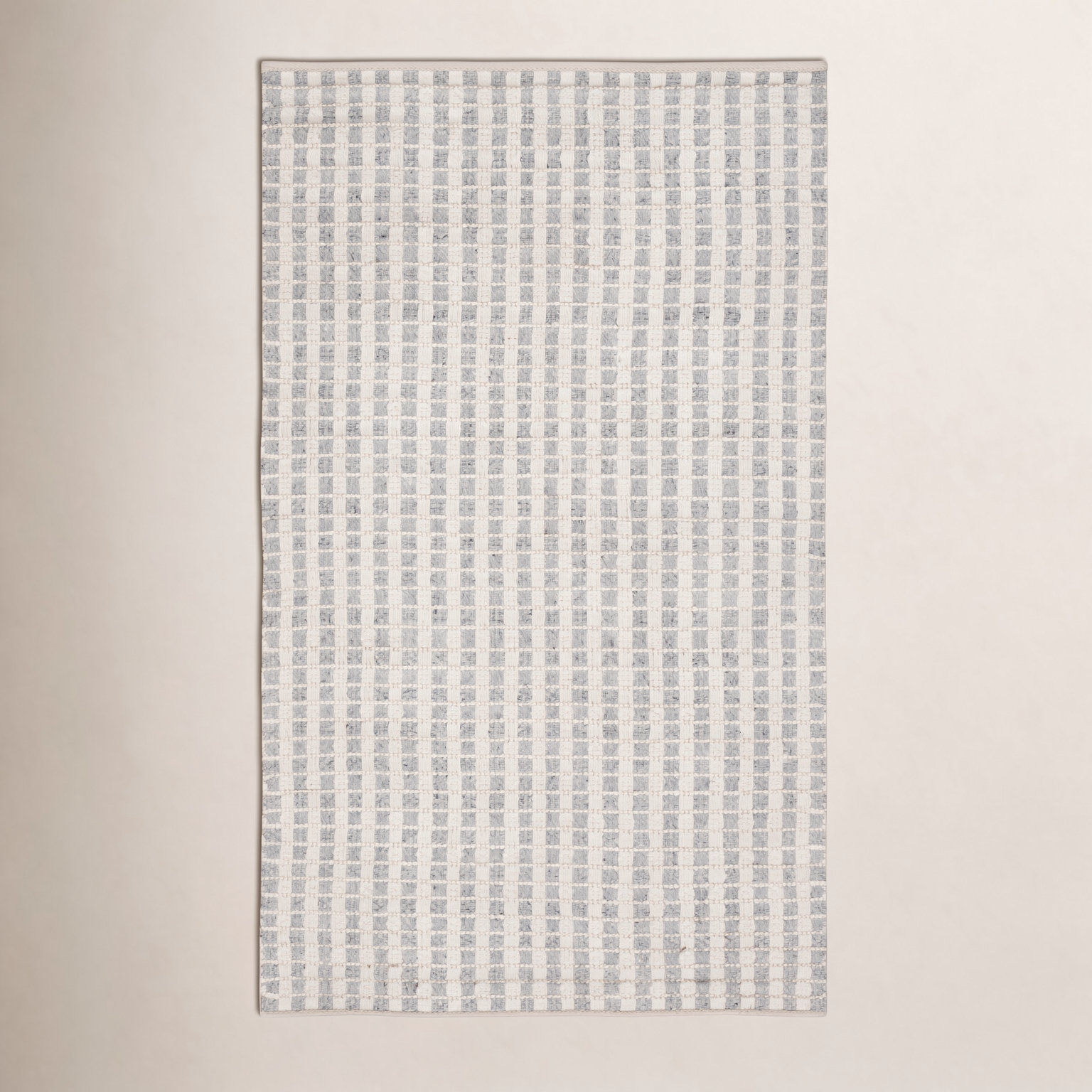 Russo Hand-Woven Striped Silk Rug, Rectangle 3' x 5'