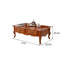 Table basse en bois massif