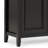 Amherst 66"W Solid Wood 4-Shelf Storage Cabinet with 4 Doors and Adjustable Shelves