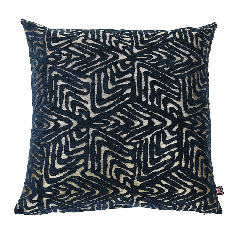 Amatia Geometric Square Cushion, Large