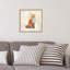 «Into the Woods IV No Border (Fox)» par Emily Adams - reproduction de cadre flottant sur toile-1536257183-1536257182