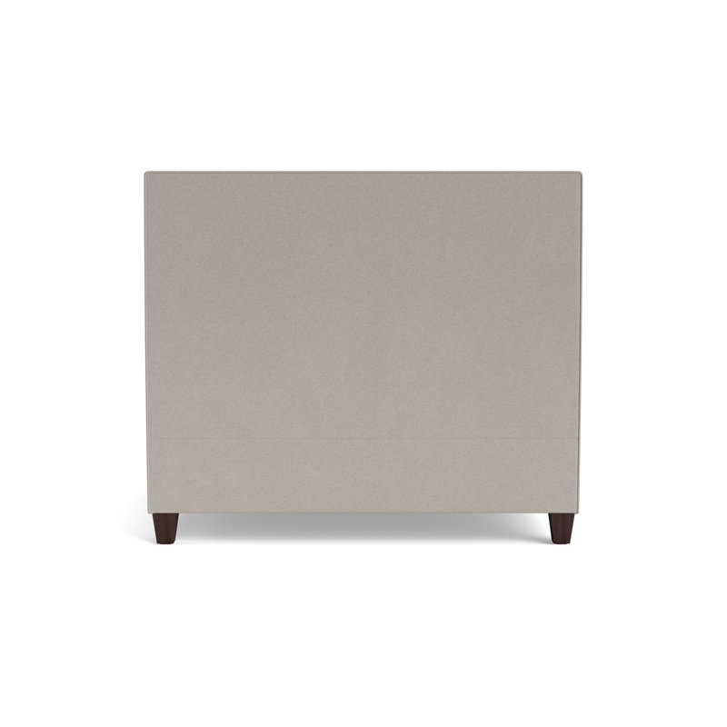 Butler Grid Tuft Floating Rail Bed, Queen, Performance Boucle - Dove Gray, Java