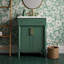 Meuble-lavabo de 24 po avec lavabo demi-lune et armoire de rangement réglable?-1608191166