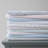 Martha Stewart Small Gingham Cotton Percale Blue Sheet Set-115629654-115629662