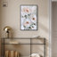 Décoration murale florale blanche Mirage III par Art Remedy-118146475-118146474