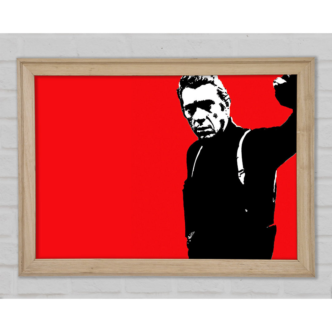 Steve Mcqueen Rot - Druck