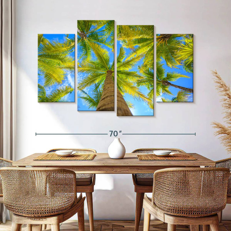 Harnek Coconut Trees In Mexico, 42" H x 68" W
