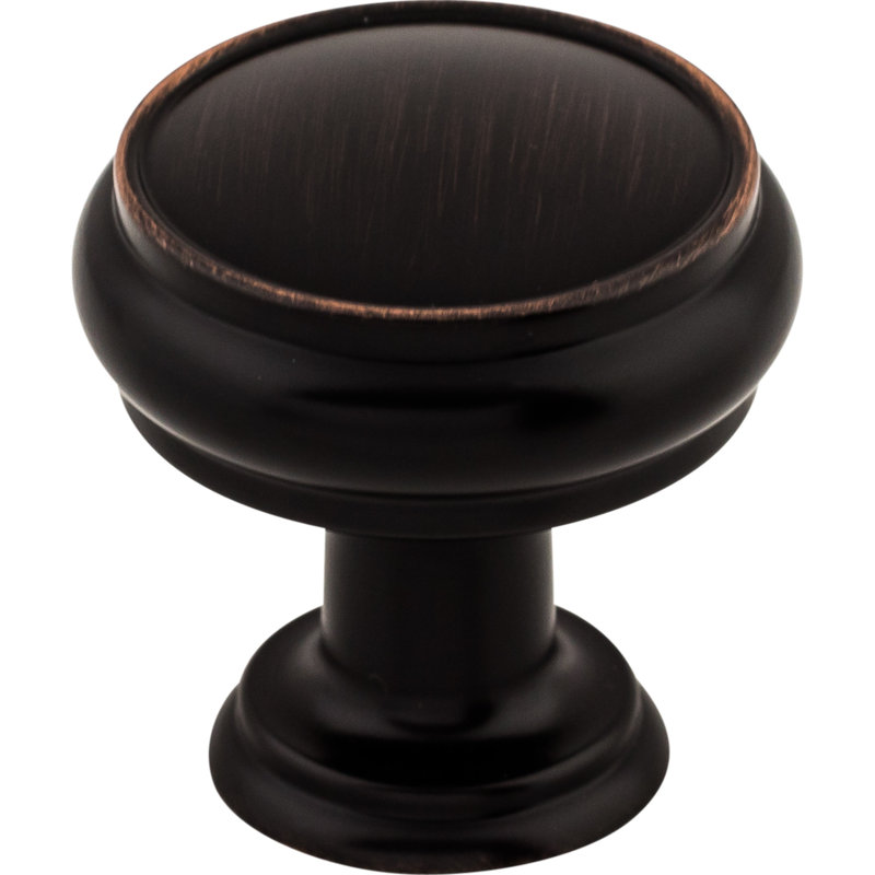 Serene Eden 1 3/16" Diameter Mushroom Knob, Tuscan Bronze