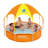 Plastic Round Kiddie Pool 20'' H x 96'' W x 96'' L