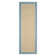 Floral Bordered Machine Washable Rug with Non-Slip Backing Non-Shedding Foldable Soft Low Pile Indoor Carpet