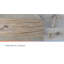 Lily's Living Vintage Noodle Bench, Weathered Natural Wood Finish -830513444