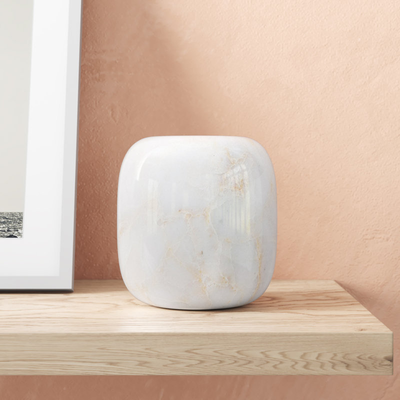 4'' H Stone Tabletop Votive Holder
