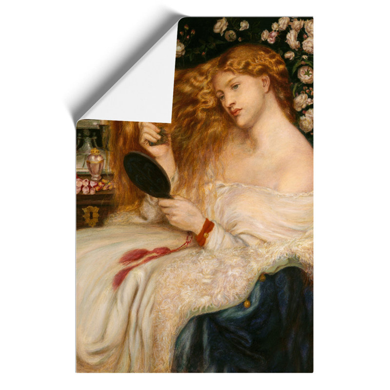 Lady Lilith by Dante Gabriel Rossetti - No Frame Painting, 30cm H x 21cm W x 0.1cm D