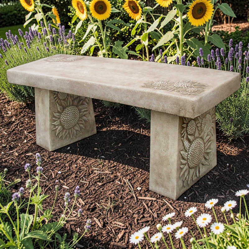 Sunflower Bench