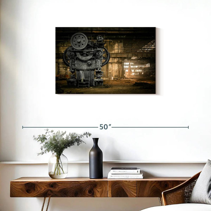 Lilie Abandoned Metallurgical Factory, 20" H x 30" W