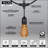 Bottesford 10 - Bulb 30 in. Plug-in Standard LED