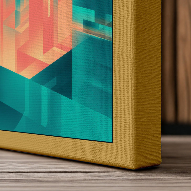 Print, Ochre Border, 24x16 - 61.0 x 40.6 cm