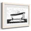 Modern Bath II, reproduction d'art encadrée-613989245-613989234
