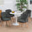 Fegan Swivel Linen Upholstered Back Side Chair-913849420-879140303