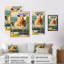 Vache sur une chaise II - Vache, art mural-86808516-86808519