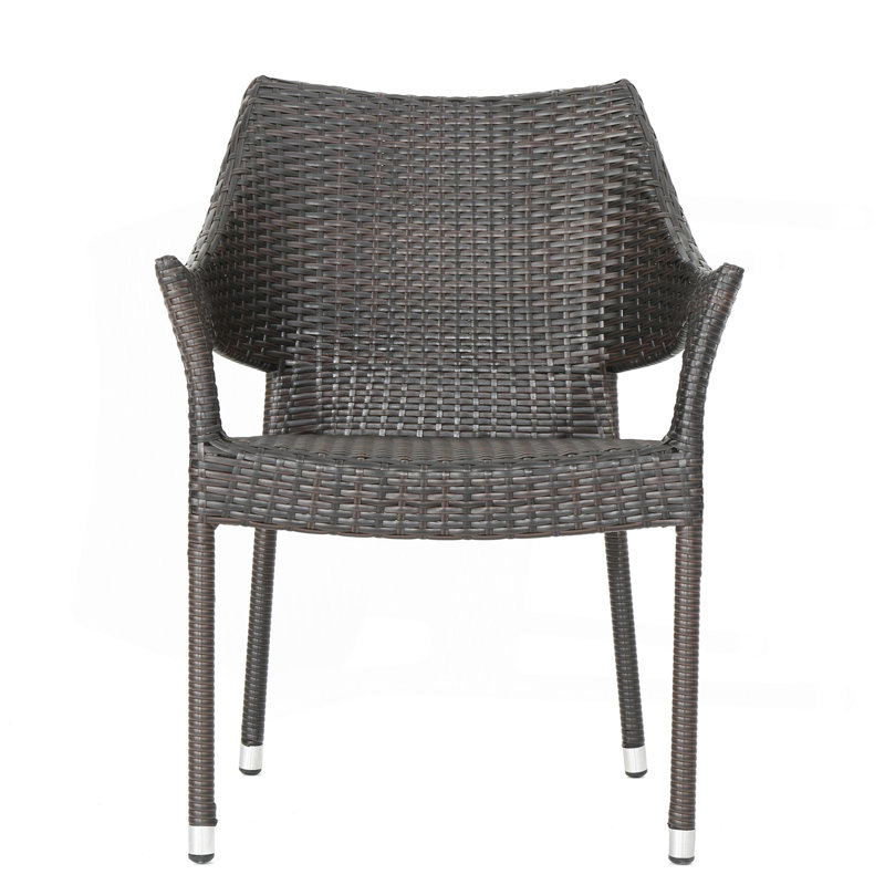 Chaise d'extérieur en résine, 52637,00MBRN KD MP4