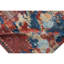 High-Quality Hand-Knotted Red And Navy Area Rug