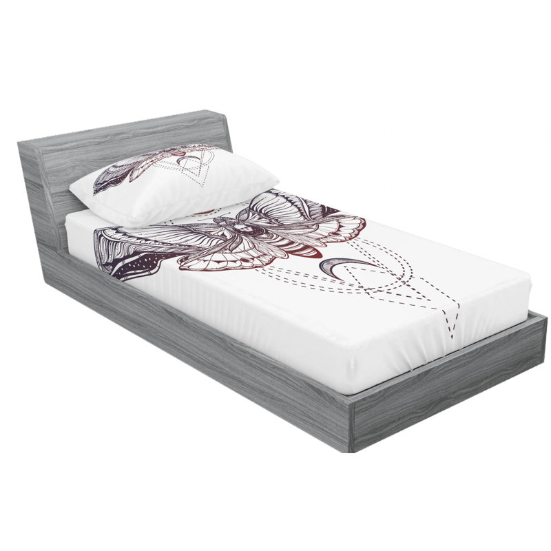 Microfiber Sheet Set, Twin XL Sheet Set with Fitted Sheet