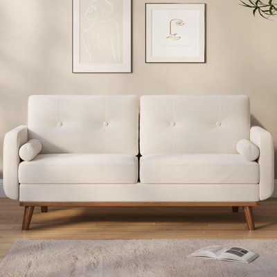 Canapé 2 pièces 65 po Mid Century