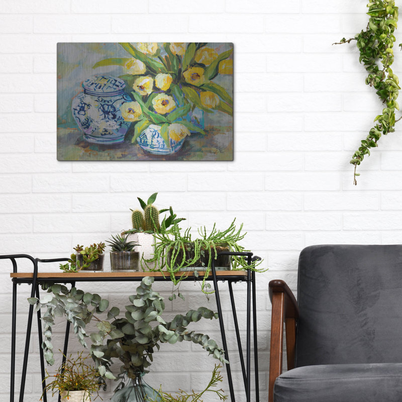 «Tulips Chinoiserie» par Jeanette Vertentes