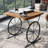 Aranda Solid Wood Top End Table-686847184
