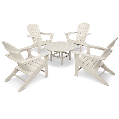 POLYWOOD South Beach 5-Piece Conversation Group