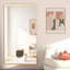 Aluminium Rectangle Mirror with Hooks-117531121-117531122