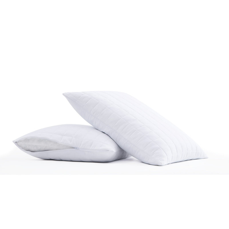 Ensemble de 2 coussins en mousse à mémoire de forme London Fog Supreme