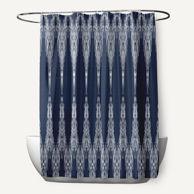 Avalon Geometric Shower Curtain