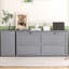 Grand lit escamotable avec bureau rotatif-264139741