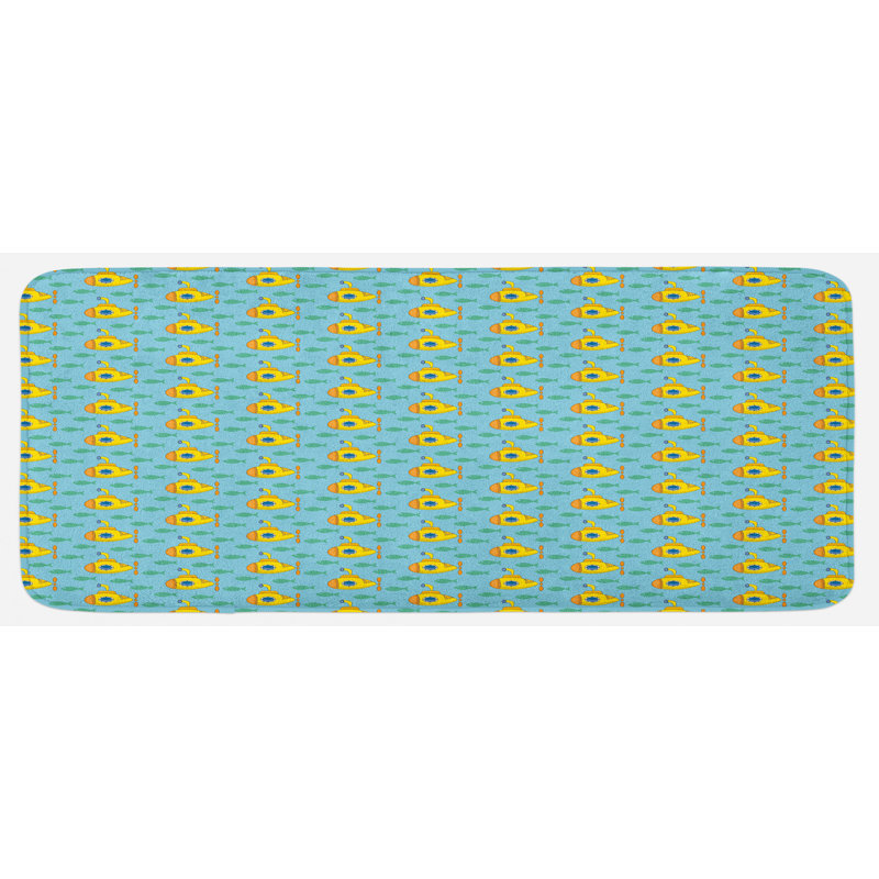 Tapis de cuisine sous-marin