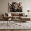 «Big Cats Cape Lion», art mural sur toile noire-938566922
