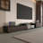Modern Extendable Tv Stand For Tvs Up To 88" Media Console With Drawers Wavy Texture Panel