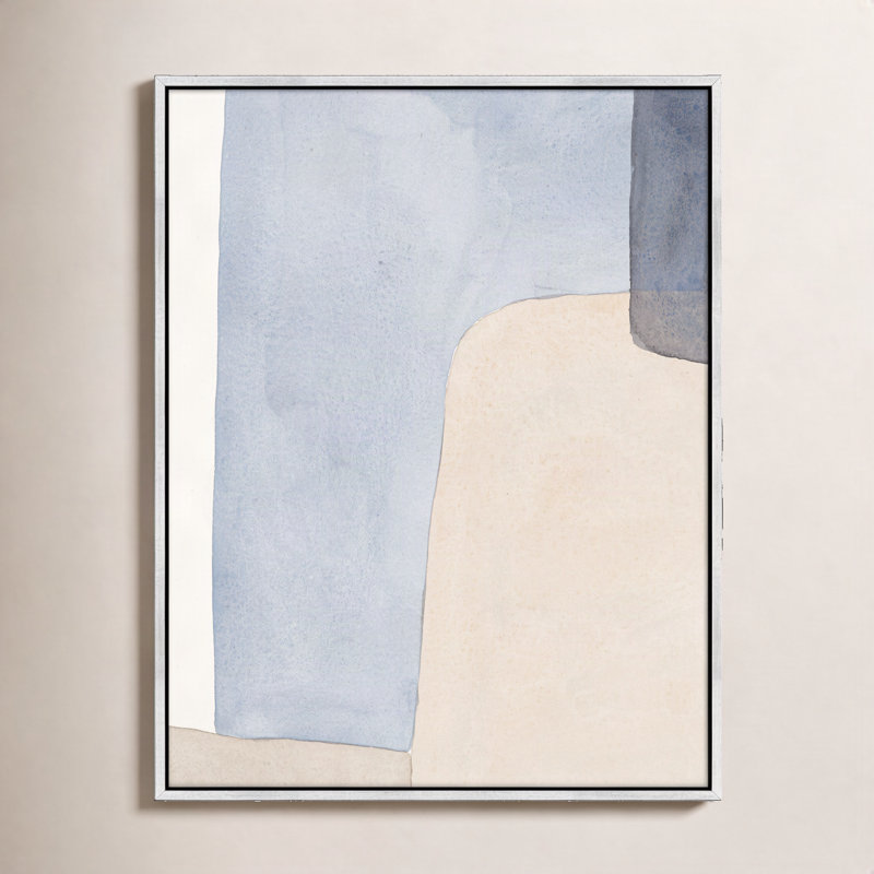 Dreamy Hues Painting by Julia Balfour, 50" H x 40" W x 1.4" D, White Framed Canvas