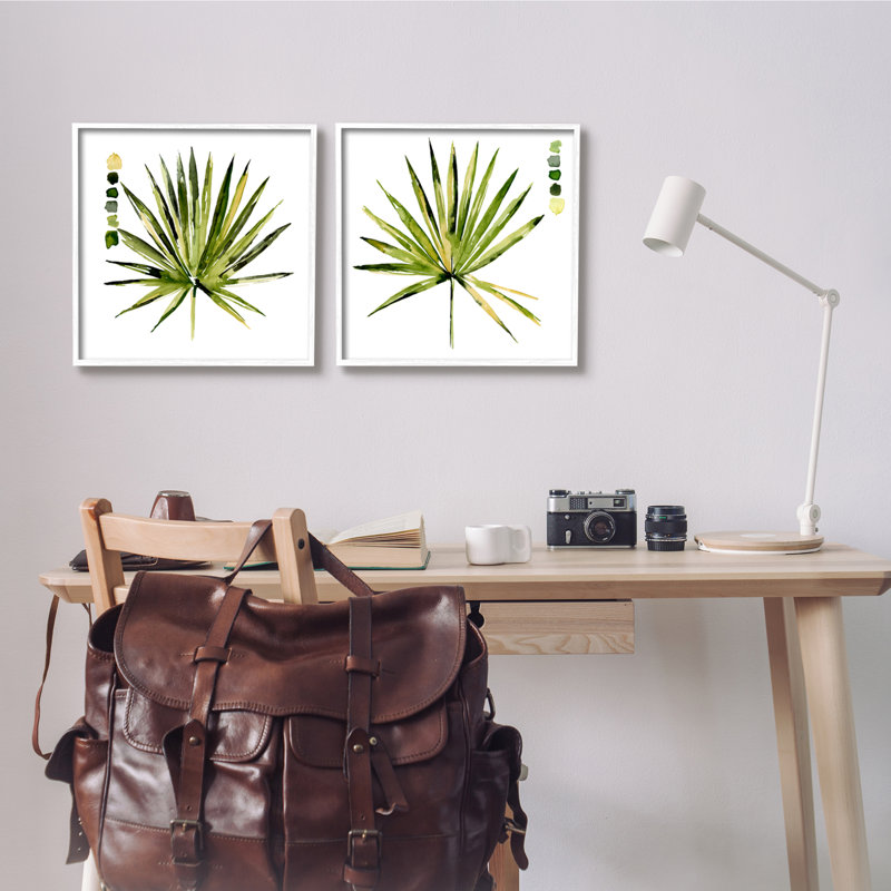 Guide de teinte de la plante de palmier Spike Aloe - Jennifer Paxton Parker, H 17 po x l 17 po