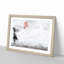 Balloon TV Girl by Banksy - Picture Frame Drawing Print-55683423-55683419