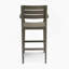 Élégant tabouret de bar avec assise confortable et conception résistante aux intempéries, parfait pour une utilisation toute l'année.