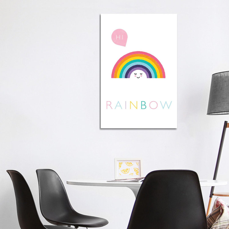 Rainbow by PaperPaintPixels - Wrapped Canvas Print, 101.6 cm H x 66.04 cm W x 3.175 cm D
