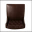 Tabouret de bar pivotant à hauteur réglable avec assise et dossier rembourrés, pour les cuisines et les bars modernes.-697672028