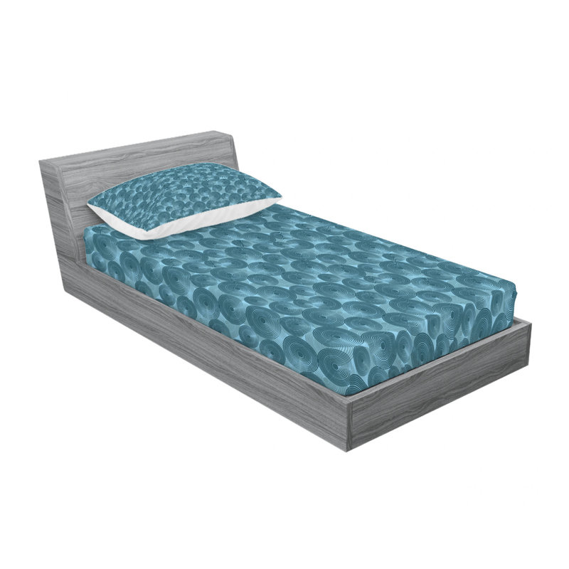 Ensemble de draps imbriqués, Ensemble de draps pour lit simple TG avec drap-hou