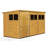 Modular Pent Garden Shed  12X6 With Windows