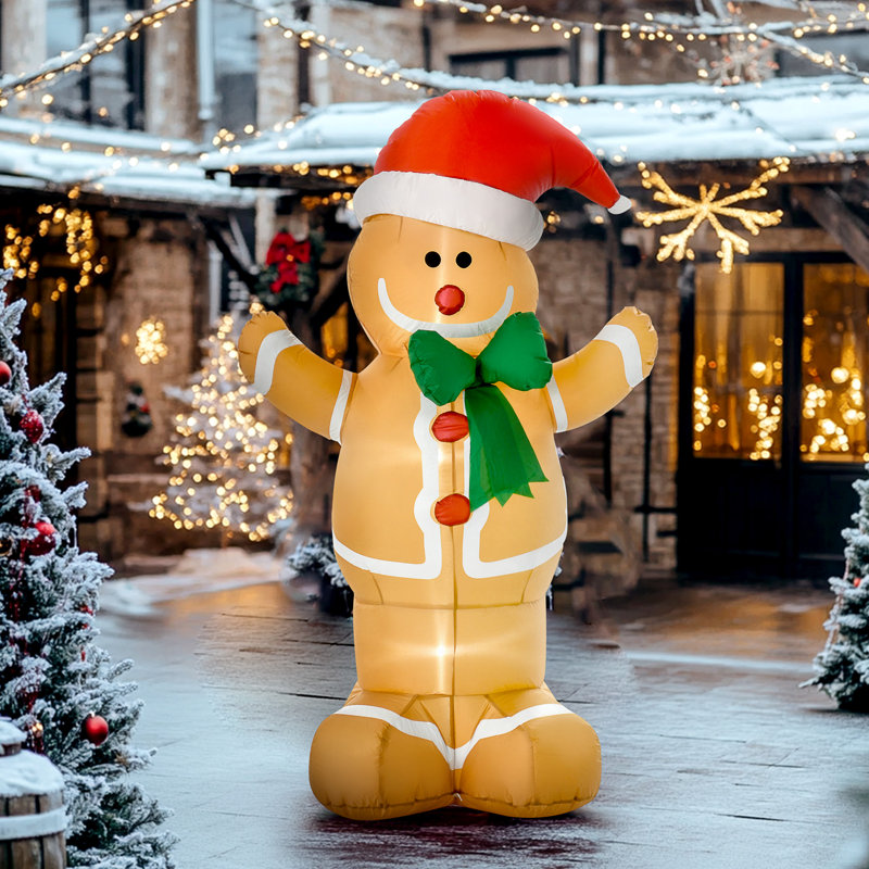 Noël gonflable Gingerbread Man