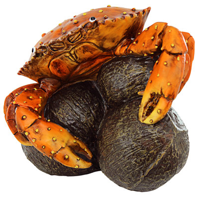 Coastal Crab Garden Statue