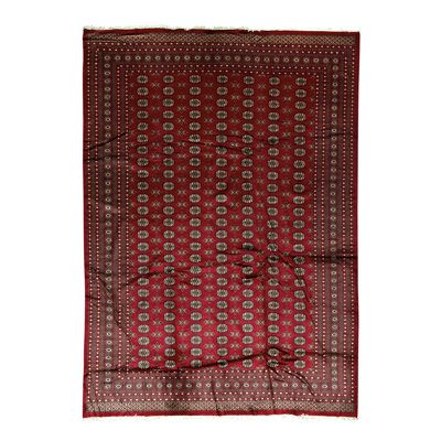 Hand-Knotted High-Quality Red Area Rug